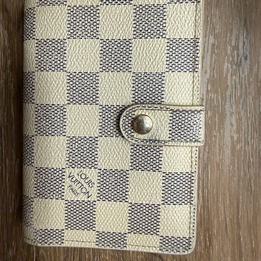 Louis Vuitton Damier Azur Canvas Medium Wallet